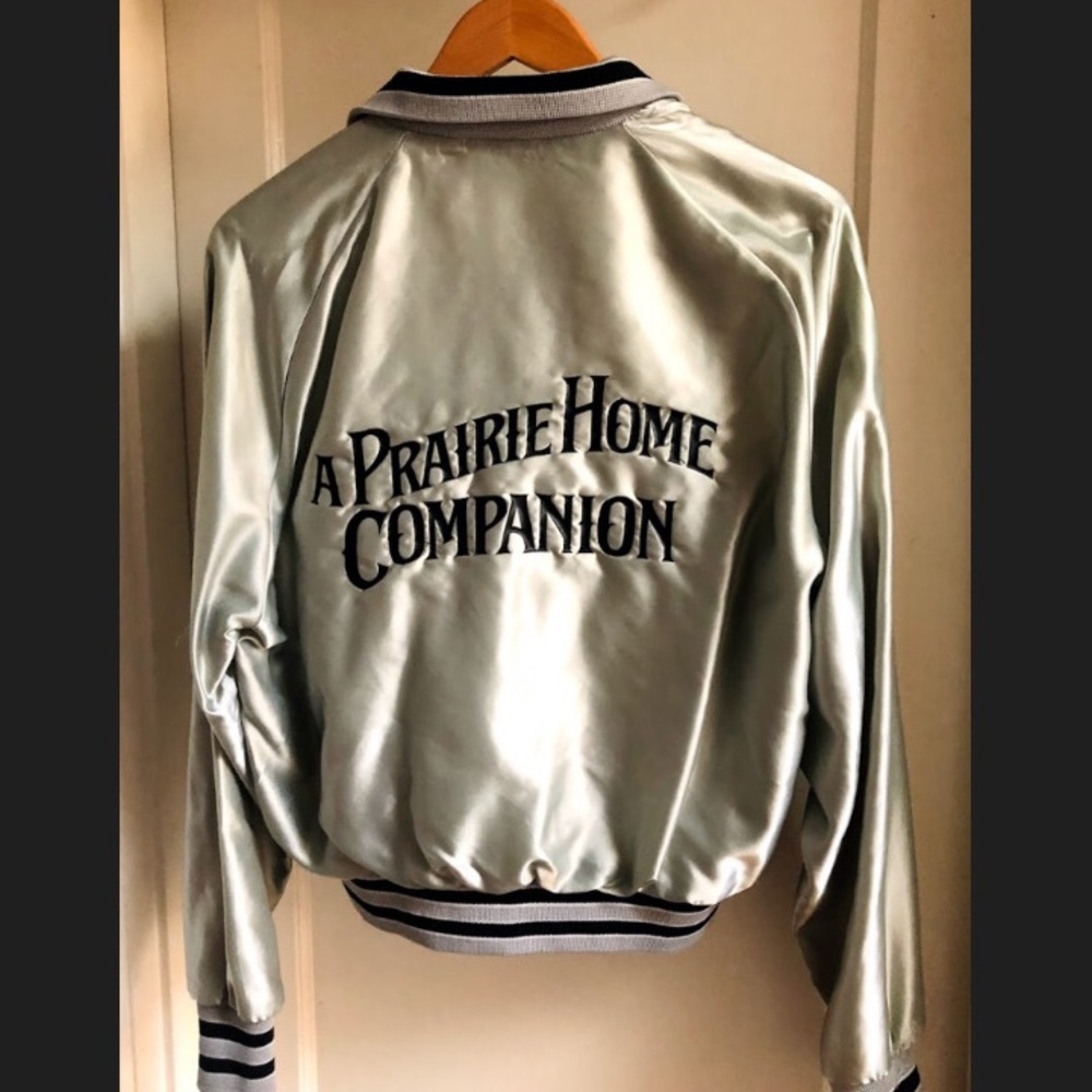 Vintage satin Prairie Home Companion club jacket